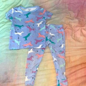 Toddler girl pajama set